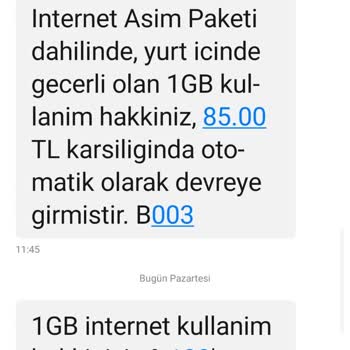 Vodafone Yüksek Fatura Şoku: Beklenmedik Ücretlendirme