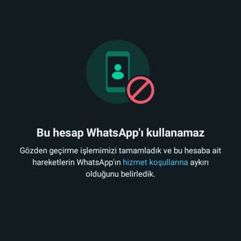 WhatsApp'ım Sebepsiz Yere Kapandı