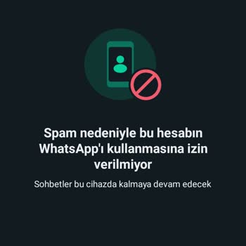 WhatsApp Spamlandı Acil Yardım