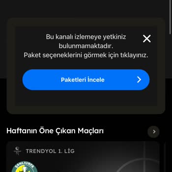 Digiturk Bu İçeriği İzlemek İçin Yetkiniz Bulunmamaktadır Hatası