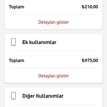 Vodafone Ek Aşım Paketi Şikayeti