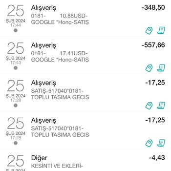 Google İzinsiz Para Çekme