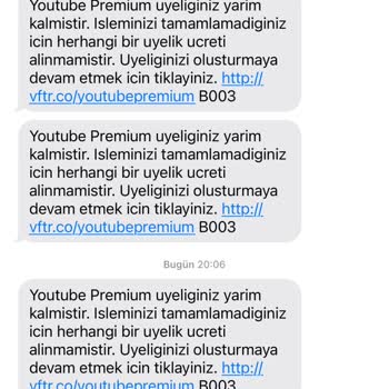 Vodafone Youtube.com Premium Hata Veriyor Müşteri Hizmetlerinin İlgisizliği