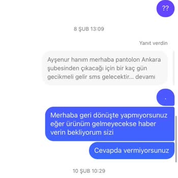 Qarya Tasarım Qarya Paramızı Alıp Ürünü Göndermedi