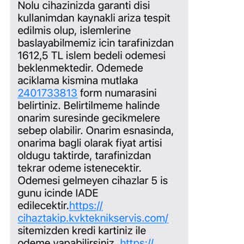 TCL Telefon Mağduriyetimin Giderilmesini İstiyorum