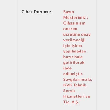 TCL Telefon Mağduriyetimin Giderilmesini İstiyorum