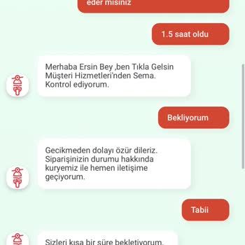 Tıkla Gelsin Geciken Popeyes Siparişi Ve İletişim Sorunları