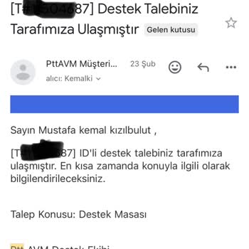 Epttavm Den Alınan Ürünün Teslim Edilmemesi