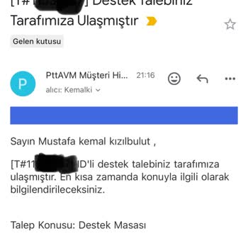 Epttavm Den Alınan Ürünün Teslim Edilmemesi