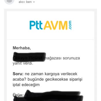 Epttavm Den Alınan Ürünün Teslim Edilmemesi