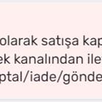 Trendyol'un Uyarı Vermeden Satıcının Aniden Mağazasını Kapatma