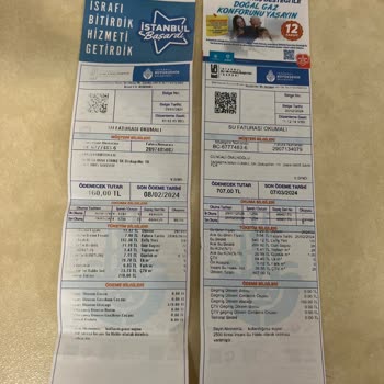 İSKİ Su Faturası Yanlış