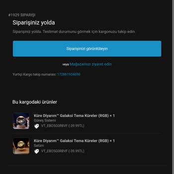 Küre Diyarım Küre Diyarından Yanlış Ürün Hayal Kırıklığı