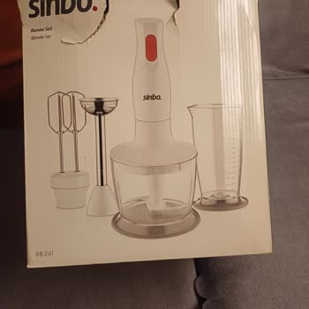 Sinbo Ürün Arızası. Dayanıksız Ürün