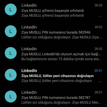 Linkedln Hesabım Çalındı