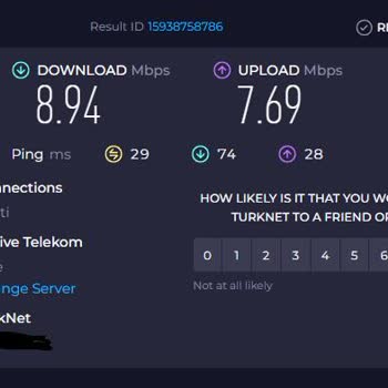 TurkNet Hız Ve Ping Sorunu.