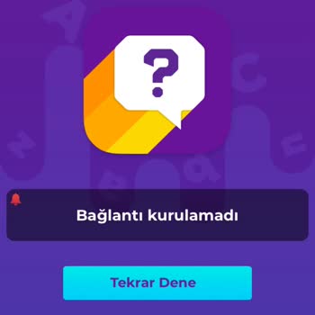 Kelime Savaşı Oyunu Bağlantı Sorunu