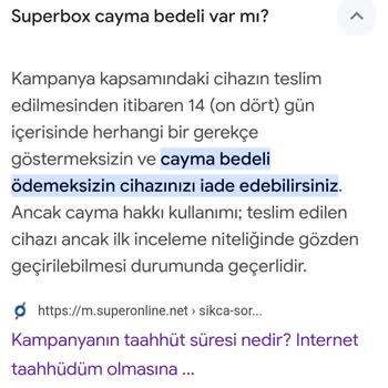 Turkcell Superbox Mağduriyeti