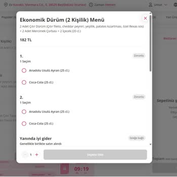 Yemeksepeti'nde Beklenen Lezzet Hayal Kırıklığına Dönüştü