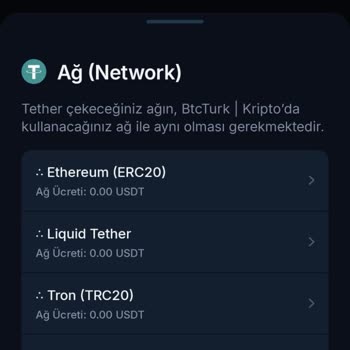 BTCTURK Haksız Yere Ağ Ücreti Kesti