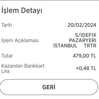 İdefix Şikayetim Var Mağdur Oldum