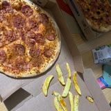 Domino's Pizza Soğuk Pizza Ve 9 Parça Patates Hayal Kırıklığı