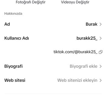 TikTok'ta Profilime Instagram Ekleyemiyorum Gözükmüyor