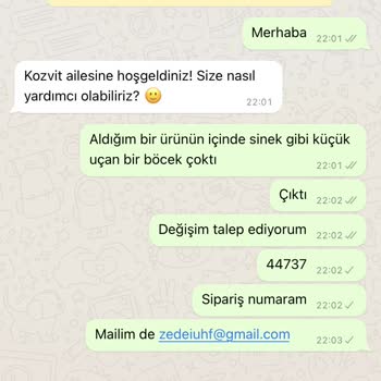 Kozvit Voonka Kolajen Sinek Çıktı