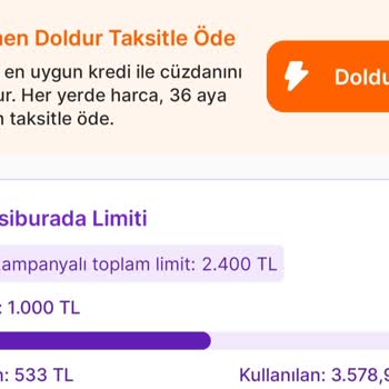 Hepsiburada Limit Düşürmüş Acil Çözüm
