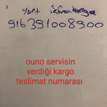 Vodafone Yanımda, Yurtiçi Kargo, Ouno Servis, Telefonu Kaybetti