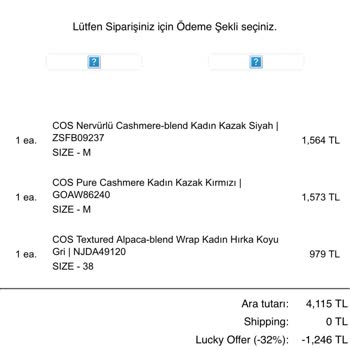 Cos Stores Türkiye Fake Site