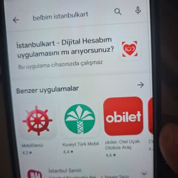 Belbim İstanbulkart Bu Cihazda Kullanılamaz