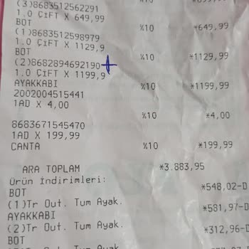 FLO Ayakkabı FLO'nun Değiştirilen Ürününün Defolu Çıkması