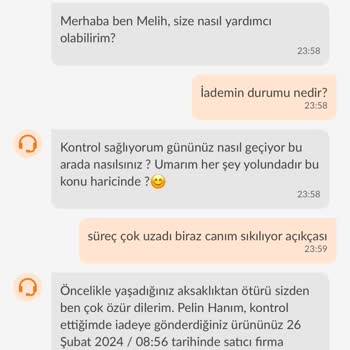 Trendyol İadem Yapılmıyor! Süreç Çok Uzadı! Acil Dönüş Bekliyorum, Acil Çözüm