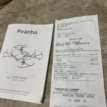 A101 Dronum Açılmış Kullanılmış Ve Eksik Malzeme Çıktı