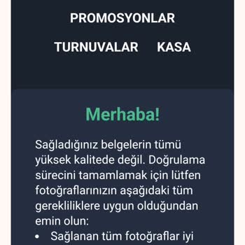 7Slots Hesap Doğrulama Sorunsalı