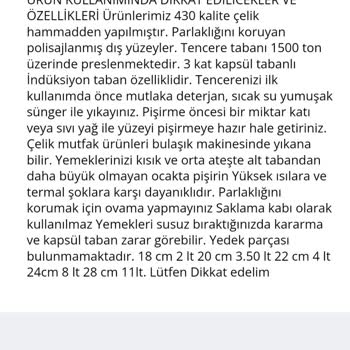 İnter Çelik Kusurlu Ürün Çelik Olmasına Rağmen Paslanma Oldu