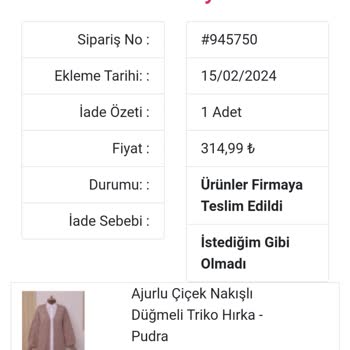 Podyumplus Para İademi Yapmıyor