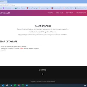 Uczpre.com Uczpre Aldığım Ürünü 24 Saat İçinde Göndermiyor