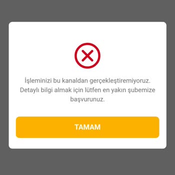 VakıfBank Sürekli Sistemsel Hata Sorunu