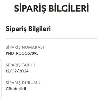 Pandora Mücevher Pandora'da İade Sorunu