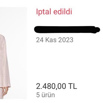 İnditex Inditex Alışveriş HATASI-OTOMATİK İptal