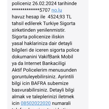 VakıfBank Sarı Panjur Konut Paket Sigortasının İptal Edilmesi