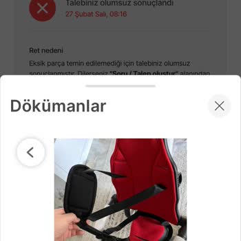 Hepsiburada Ebebek Ürün Parçası Eksik Yardımcı Olunmuyor