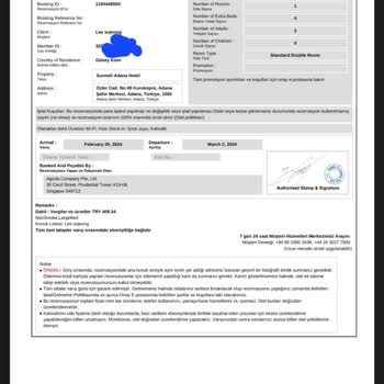 Agoda.com  Bankadan Fazla Para Çekmesi Ve Türkçe Konuşan Desteği Olmaması