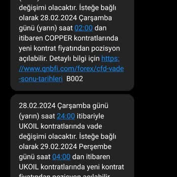 QNB Finans İnvest SMS İptal Olmuyor