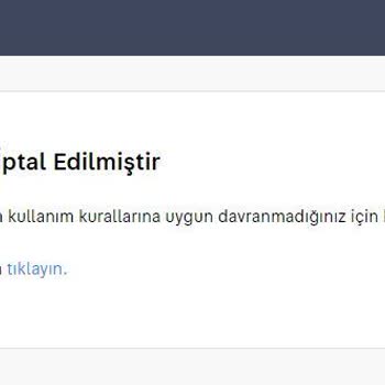 Sahibinden Sahininden.com Hesabımı Keyfi Kapattı... Mağdurum