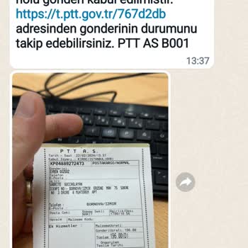 PTT Kargonun Gelen Kargomu Tarafıma Teslim Etmemesi