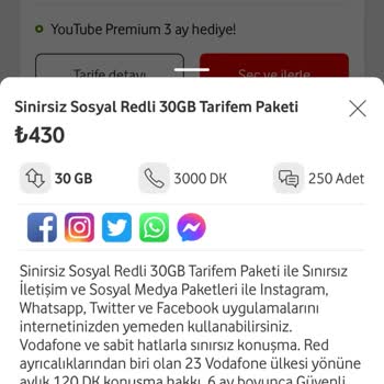 Vodafone Kullandım Tarifeye Zam Üstüne Zam