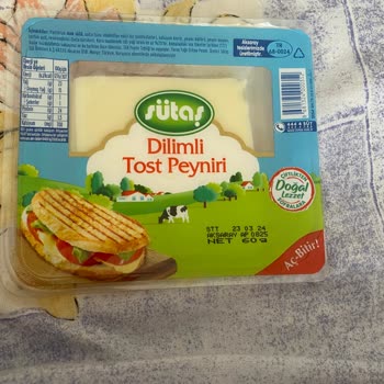 Sütaş Tost Peynirinde Küf